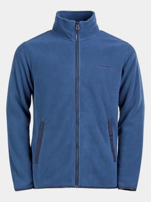 pulover polar pt. barbati Fundango Nestor II Fleece Jacket albastru inchis 5