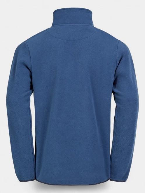 pulover polar pt. barbati Fundango Nestor II Fleece Jacket albastru inchis 6