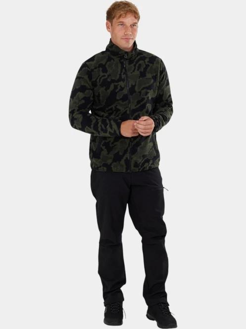 pulover polar pt. barbati Fundango Nestor II Fleece Jacket negru 4