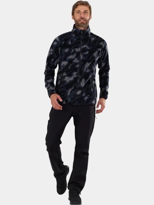 pulover polar pt. barbati Fundango Nestor II Fleece Jacket gri 4