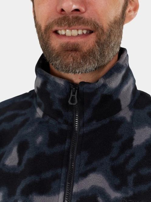 pulover polar pt. barbati Fundango Nestor II Fleece Jacket gri 6