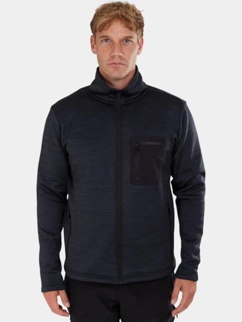 pulover polar pt. barbati Fundango Revolution Fullzip Fleece negru 2