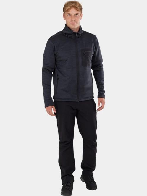 pulover polar pt. barbati Fundango Revolution Fullzip Fleece negru 5