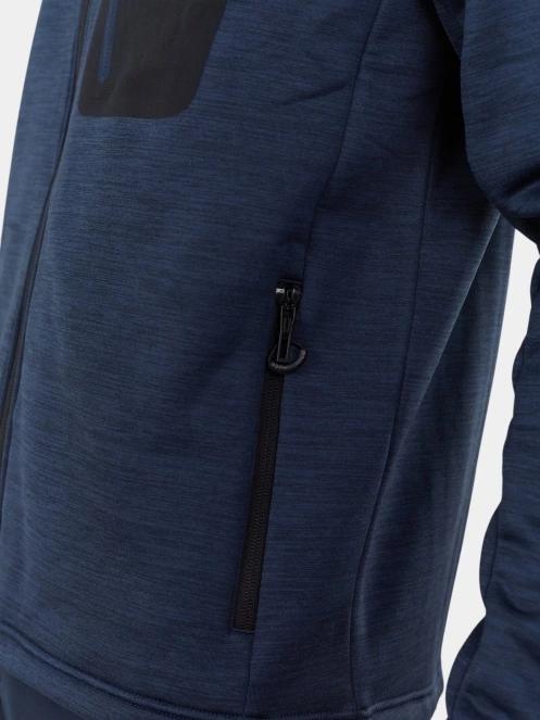 pulover polar pt. barbati Fundango Revolution Fleece Jacket albastru inchis 8