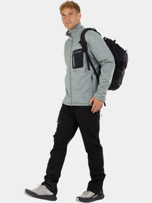 pulover polar pt. barbati Fundango Revolution Fleece Jacket verde 4