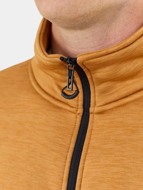 pulover polar pt. barbati Fundango Revolution Fleece Jacket portocaliu 7