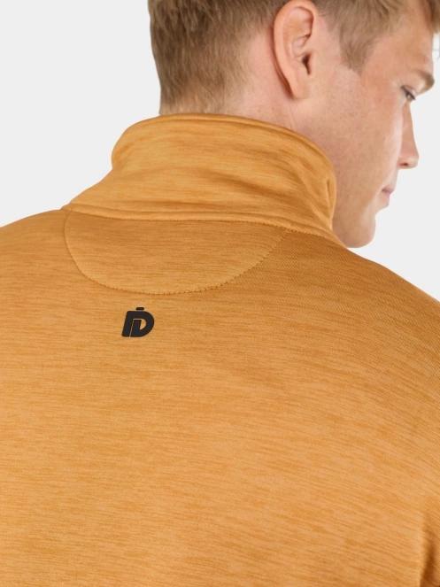 pulover polar pt. barbati Fundango Revolution Fleece Jacket portocaliu 8
