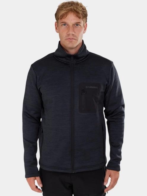 pulover polar pt. barbati Fundango Revolution Fleece Jacket gri 2