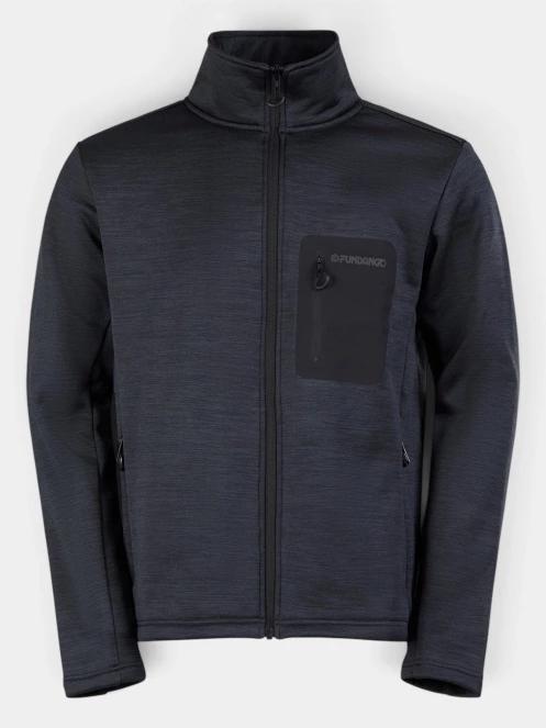 pulover polar pt. barbati Fundango Revolution Fleece Jacket gri 7