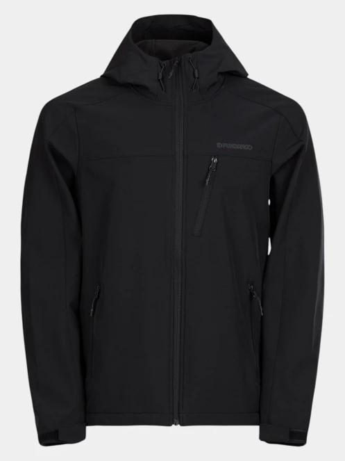jacheta softshell pt. barbati Fundango Fairbanks Softhsell Jacket negru 2