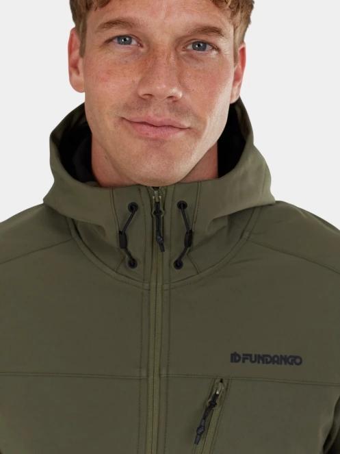 jacheta softshell pt. barbati Fundango Fairbanks Softshell Jacket oliv 8