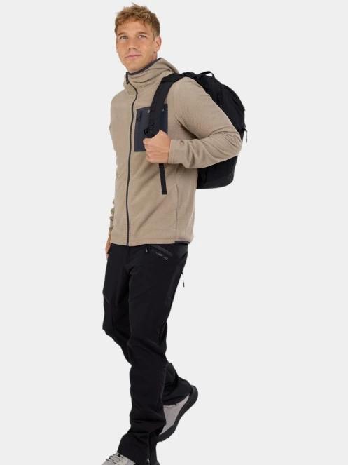 strat intermediar hibrid pt. barbati Fundango Nagano Full Zip Hoodie nisip 5