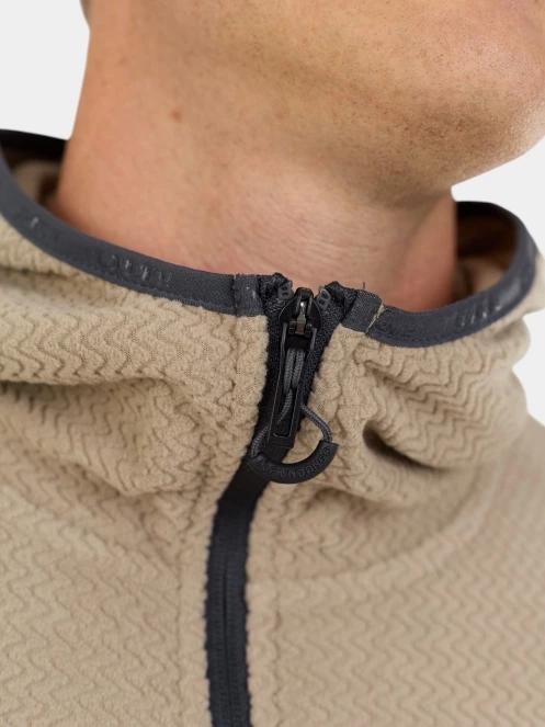 strat intermediar hibrid pt. barbati Fundango Nagano Full Zip Hoodie nisip 7