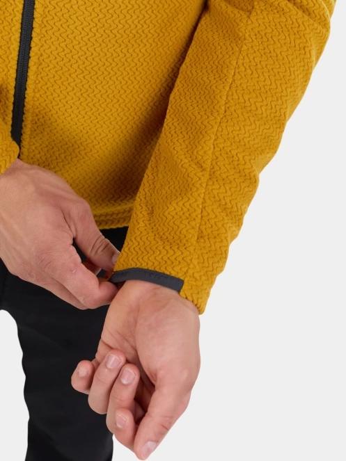 strat intermediar hibrid pt. barbati Fundango Nagano Full Zip Hoodie galben 6