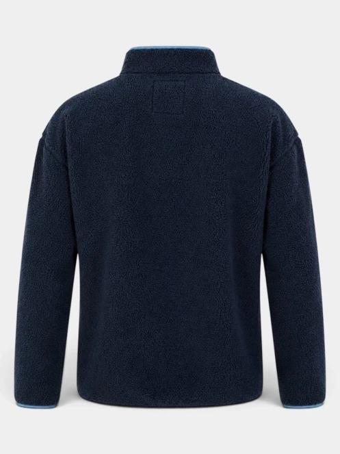 pulover polar pt. barbati Fundango Phoenix Fleece Jacket albastru inchis 8