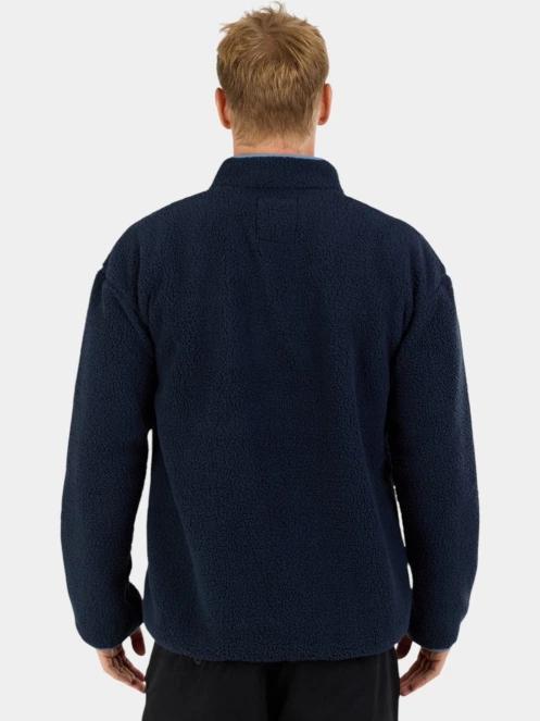 pulover polar pt. barbati Fundango Phoenix Fleece Jacket albastru inchis 3