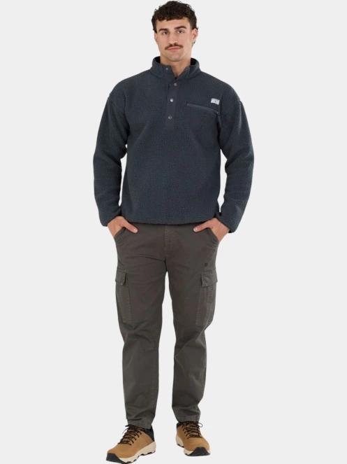 pulover polar pt. barbati Fundango Phoenix Fleece Jacket gri 4