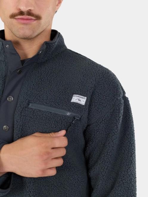 pulover polar pt. barbati Fundango Phoenix Fleece Jacket gri 6