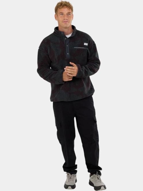 pulover polar pt. barbati Fundango Phoenix Fleece Jacket gri 4