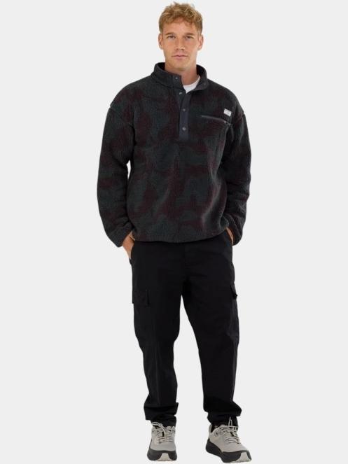 pulover polar pt. barbati Fundango Phoenix Fleece Jacket gri 5