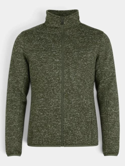 pulover polar pt. barbati Fundango Cruz Knit Fleece Jacket oliv 10