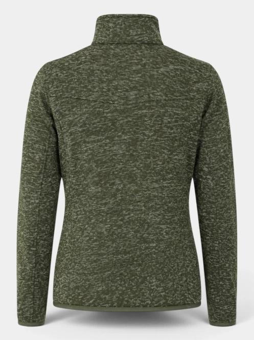 pulover polar pt. barbati Fundango Cruz Knit Fleece Jacket oliv 11