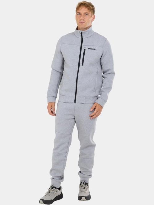 pulover polar pt. barbati Fundango Soren Fleece Jacket gri 4