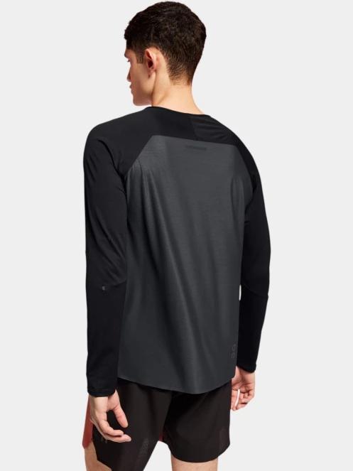 tricou cu maneci lungi, pentru sport pt. barbati ON Performance Long-T negru 3