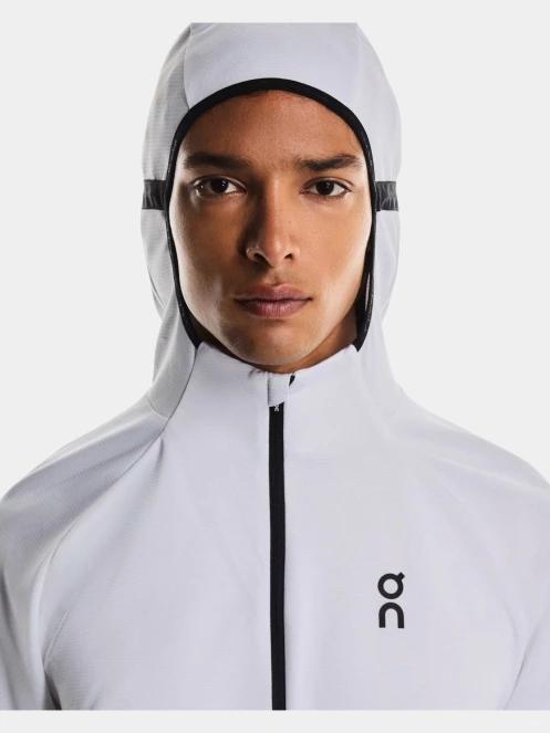 pulover cu gluga pt. barbati ON Climate Zip Hoodie alb 7