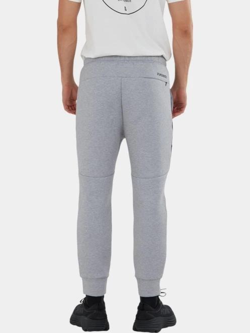 pantaloni de trening pt. barbati Fundango Blake Sweatpants gri 3