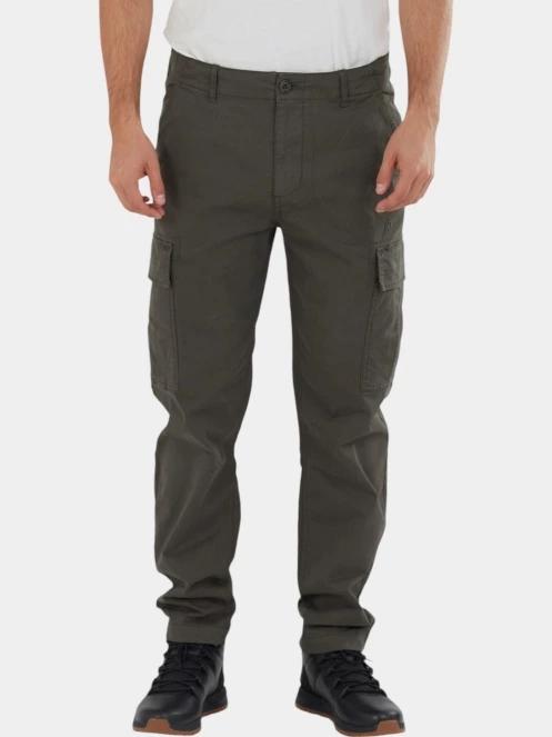 pantaloni cargo pt. barbati Fundango Chuck Cargo Pants oliv 2