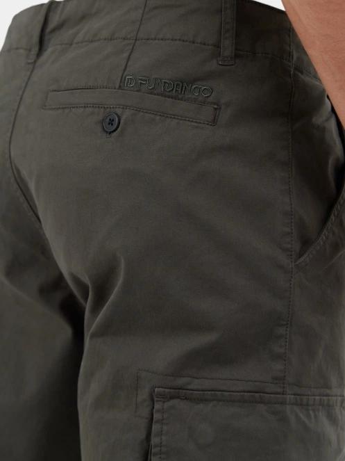 pantaloni cargo pt. barbati Fundango Chuck Cargo Pants oliv 6