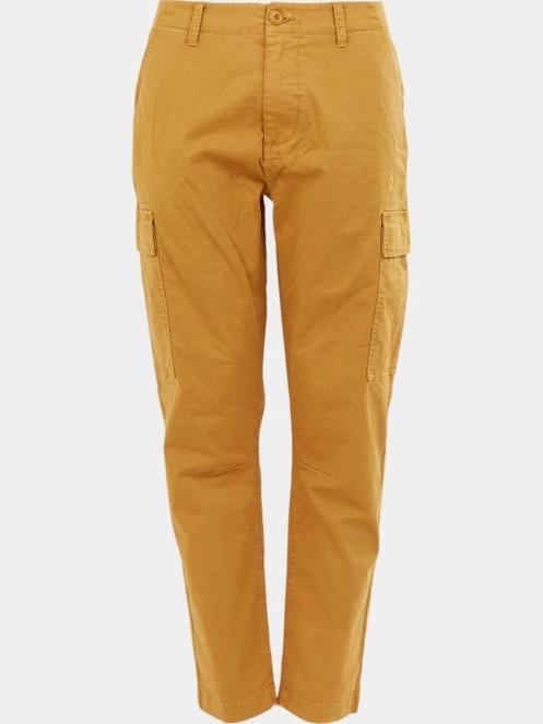 pantaloni cargo pt. barbati Fundango Chuck Cargo Pants galben 7
