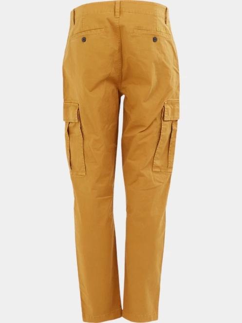 pantaloni cargo pt. barbati Fundango Chuck Cargo Pants galben 8