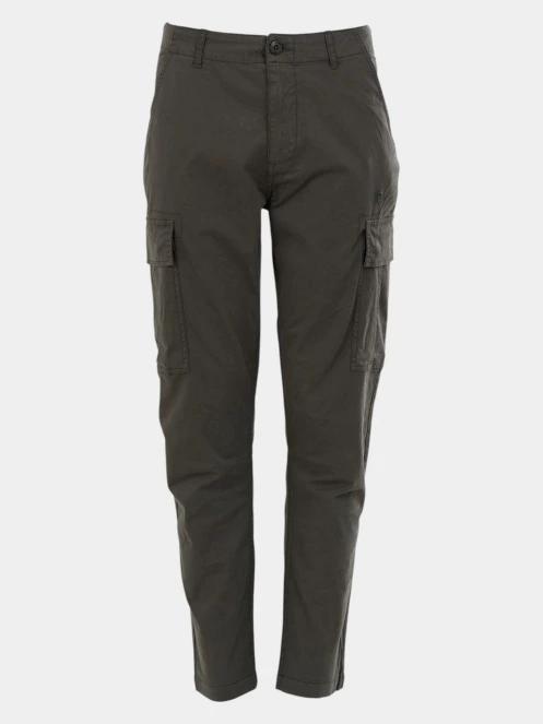 pantaloni cargo pt. barbati Fundango Chuck Cargo Pants oliv 7