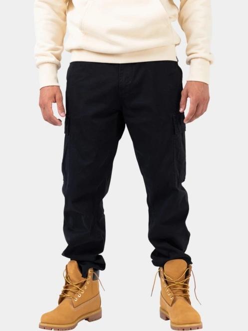 pantaloni cargo pt. barbati Fundango Chuck Cargo Pants negru 8