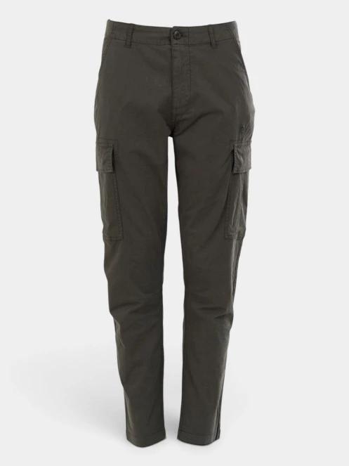 pantaloni cargo pt. barbati Fundango Chuck Cargo Pants oliv 7
