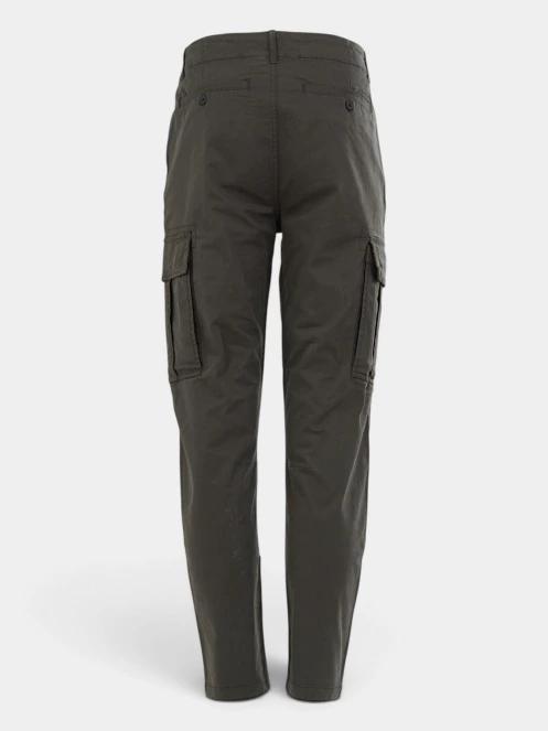 pantaloni cargo pt. barbati Fundango Chuck Cargo Pants oliv 8