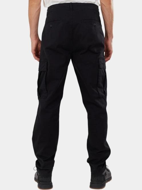 pantaloni cargo pt. barbati Fundango Chuck Cargo Pants negru 3