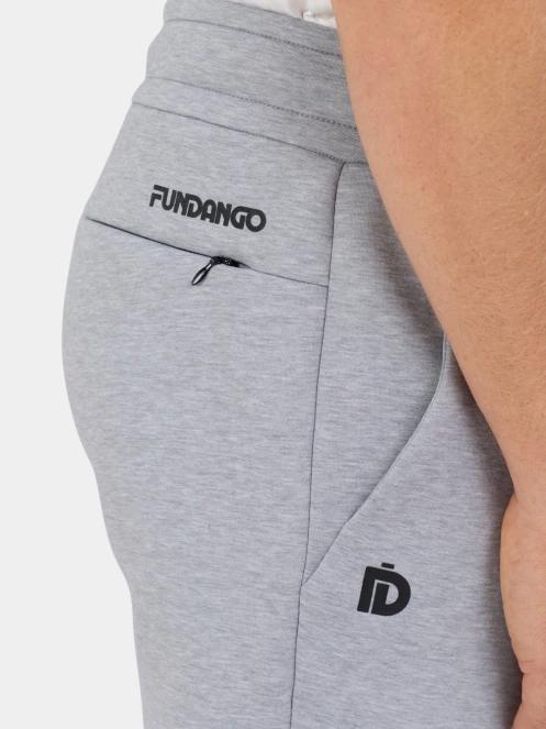 pantaloni de trening pt. barbati Fundango Blake II Sweatpants gri 5