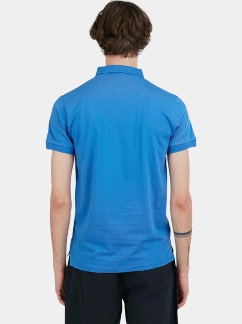 tricou cu guler pt. barbati Fundango Incognito Mono Poloshirt albastru deschis 3