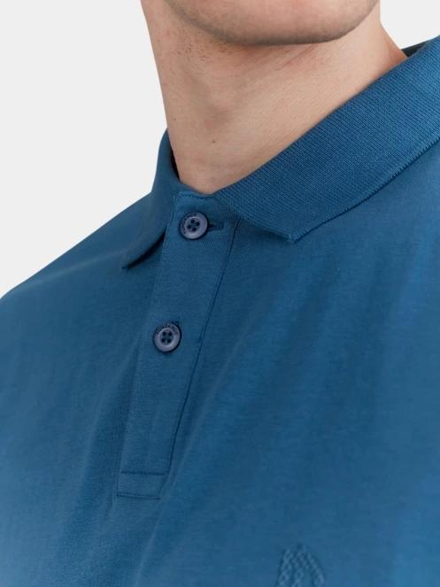 tricou cu guler pt. barbati Fundango Incognito Mono Poloshirt albastru 7