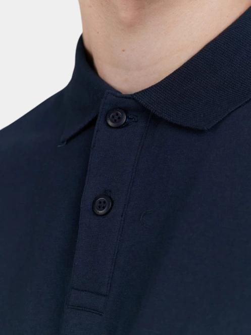 tricou cu guler pt. barbati Fundango Incognito Mono Poloshirt albastru inchis 5