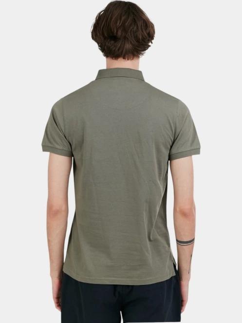 tricou cu guler pt. barbati Fundango Incognito Mono Poloshirt oliv 3