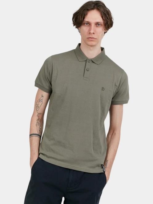 tricou cu guler pt. barbati Fundango Incognito Mono Poloshirt oliv 5