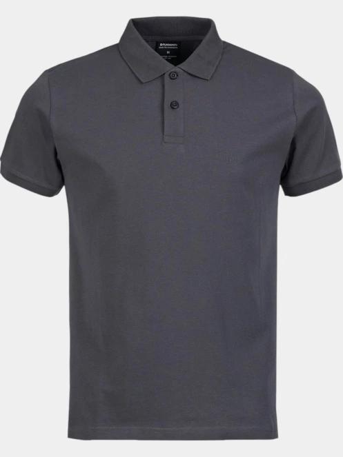 tricou cu guler pt. barbati Fundango Incognito Mono Poloshirt gri 8