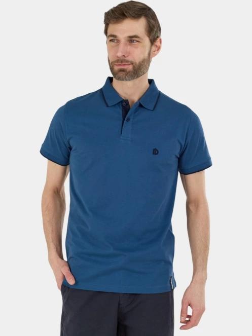 tricou cu guler pt. barbati Fundango Incognito Mono Poloshirt albastru 2