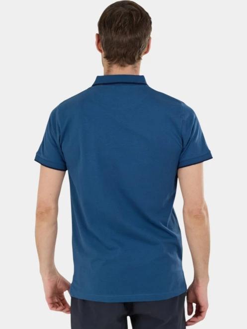 tricou cu guler pt. barbati Fundango Incognito Mono Poloshirt albastru 3