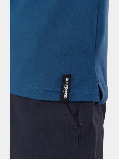 tricou cu guler pt. barbati Fundango Incognito Mono Poloshirt albastru 6