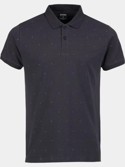 tricou cu guler pt. barbati Fundango Icon Poloshirt negru 2